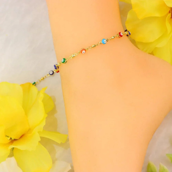 Minimalist Anklet, Sleek & Modern Design, Women’s Fashion, YC110094-A - Picture 8 of 10